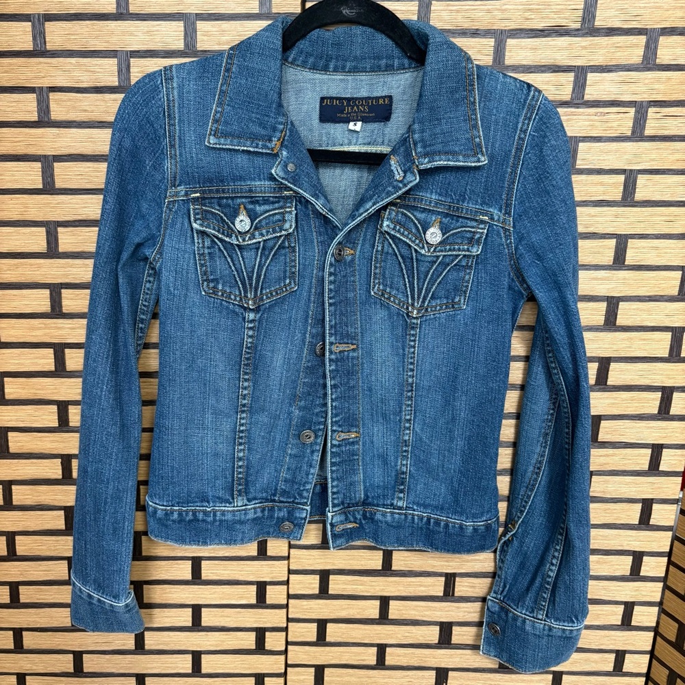 Juicy Couture Denim Jacket‎ Size Small